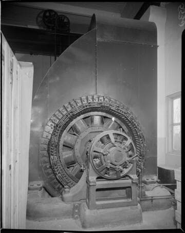 Motor on fan housing