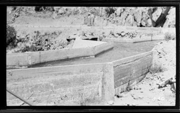 The sandbox at Kaweah #3 Hydro Plant