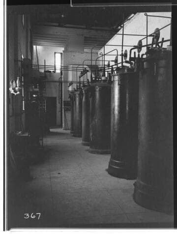 The transformer room at the Lindsay Substation