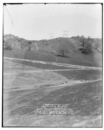 Big Creek Transmission Line right-of-way