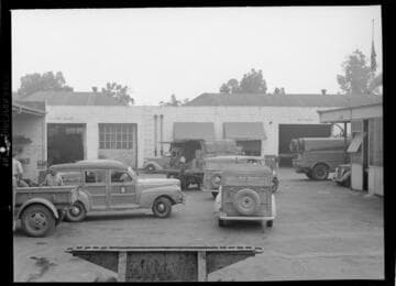 Automobiles at CEP garage