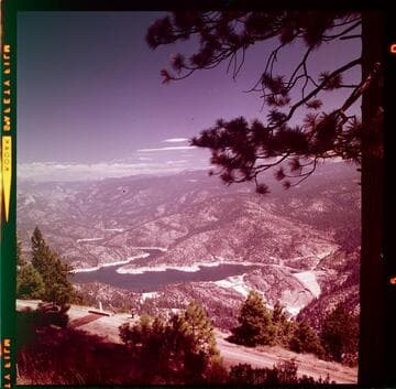 Mammoth Pool reservoir