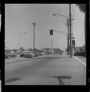 Electric Distribution corridor through a business district