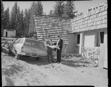 Housing developments at June Lake, Big Pine, Mammoth Estates, Lake Sabrina