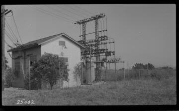 Garden Heights Substation building & switch rack