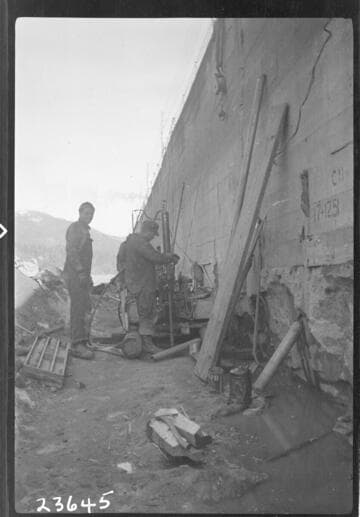 Big Creek, Huntington Lake Dams - Dam #2