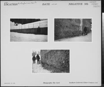 Big Creek, Huntington Lake Dams - Dam 3