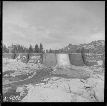 Big Creek, Florence Lake Dam