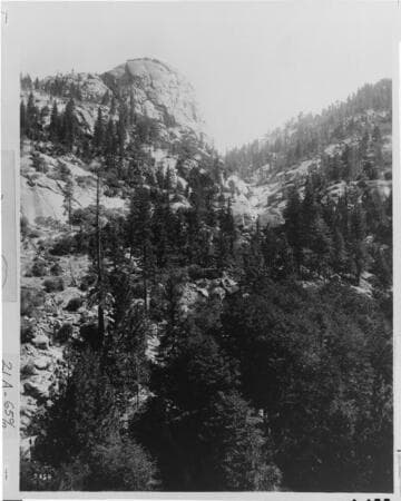 The prominent granite dome that towers over the site of Big Creek #1 Hydro Plant was named by John Eastwood for William G. Kerckhoff