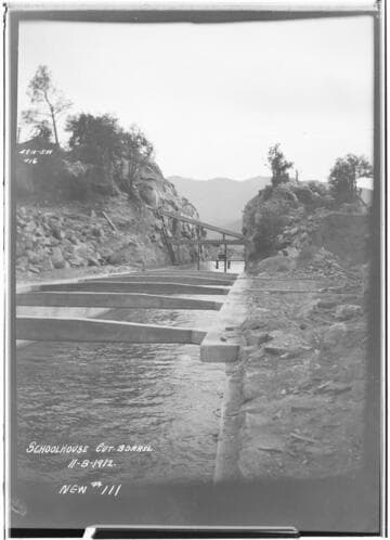 Borel canal at "School House Cut"