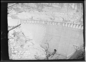 Big Creek Dam #4 for Powerhouse #2