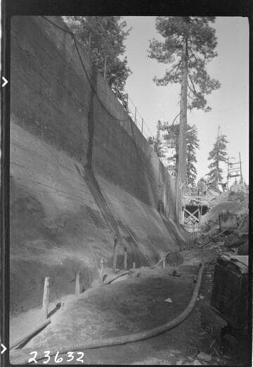 Big Creek, Huntington Lake Dams