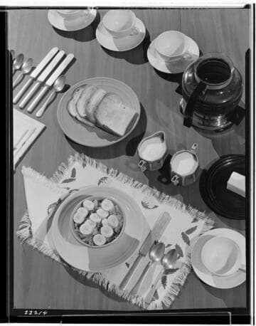 A3.1 - Appliances miscellaneous - Westinghouse "Discovery Meals"