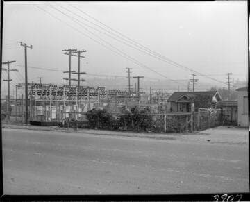Substation and cottage