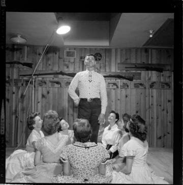 Square Dance group, in costume