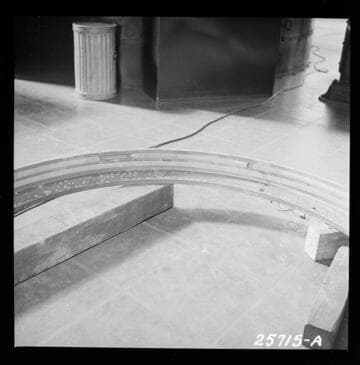 Big Creek Powerhouse #8 - Views showing condition of Parsons white bronze inserts