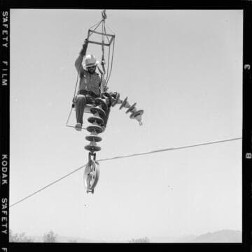 Eagle Mountain Line construction to Kaiser's Eagle Mountain Mine