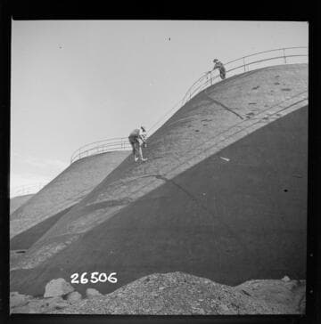 Big Creek, Florence Lake Dam - Maintenance patching of Asbestile Waterproofing