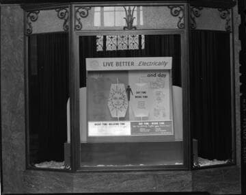 General Office display window