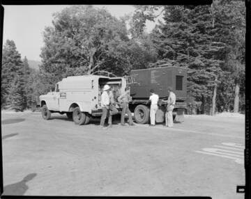 Edison replacing equipment after forest fire