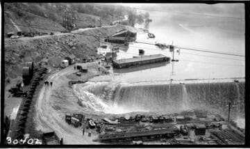 Big Creek Powerhouse #4 - About 8:00 a.m