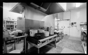 Commercial or institutional kitchen