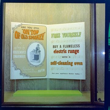 General Office display window