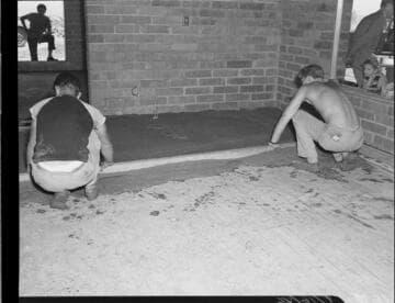 Domestic floor heating