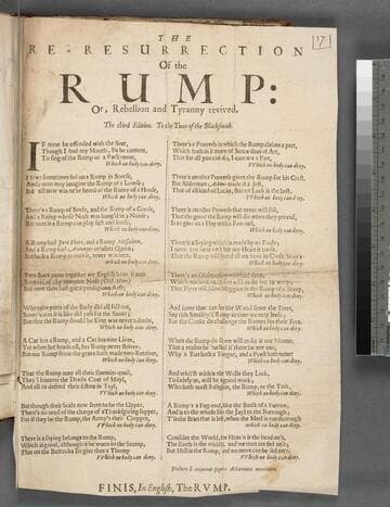 The re-resurrection of the Rump: or, Rebellion and tyranny revived