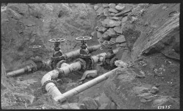 Big Creek #1 - Water system - cross connections and blowoff lines