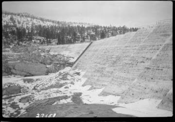 Big Creek, Florence Lake Dam