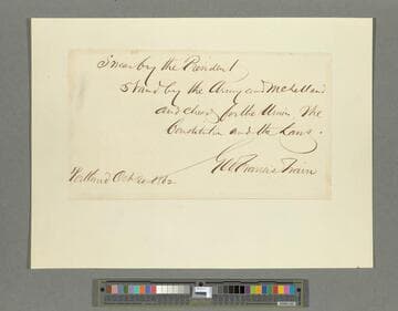 George Francis Train, Portland, slogan