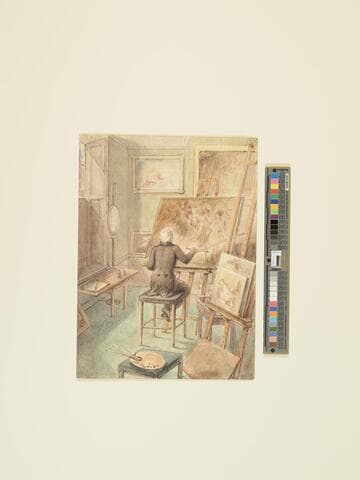 Thomas Stothard in his Studio