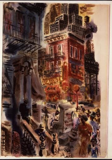 New York Street Scene