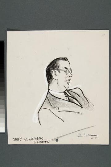 Carey McWilliams Listening