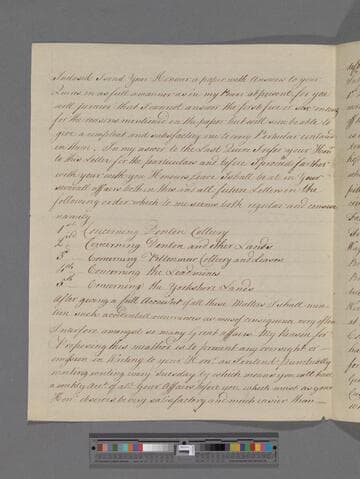 [Unknown author]. Letter to Edward Montagu