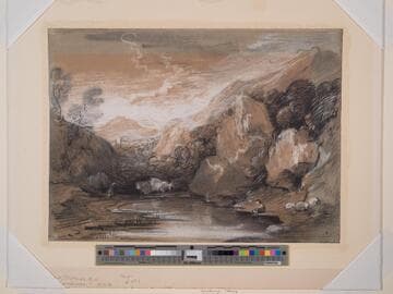 Rocky Pool and Landscape