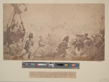 British Repulsing the French