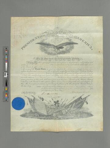 Abraham Lincoln, Washington, D.C., military commission to Thomas William Sweeny