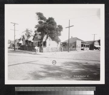 South east cor. Avila & Bauchet St