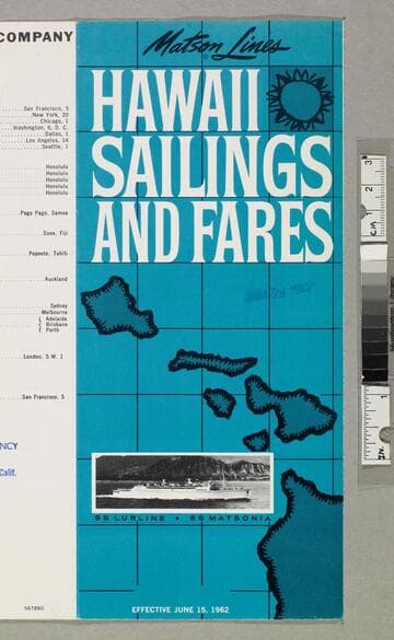 Hawaii sailings and fares