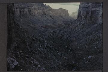 Down Driftwood Canyon from the Coconino