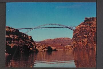 Narrow Canyon highway bridge