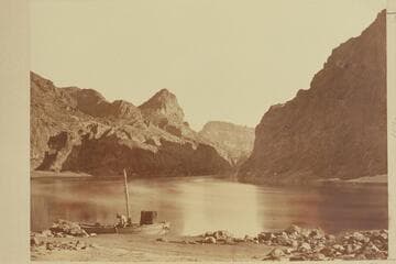 Black Canyon, Colorado river; from Camp 8 looking above
