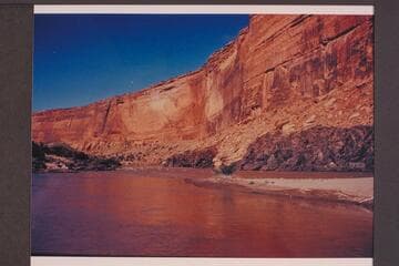 Westwater Canyon, probably approaching Mile 48; approximate gauge 12-13,000 cfs