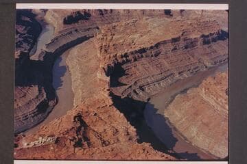 Colorado River from Mile 11 1/2 to Mile 4 1/2.  Mile 11 1/2 is at lower right