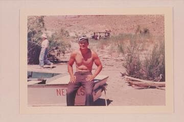 George Wing.  Less Ferry.  George's muscles aroused the jealousy of Nevills