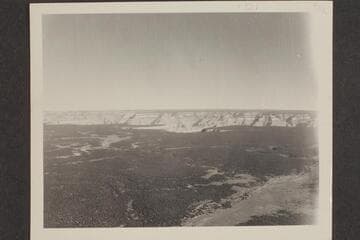 [on photo reverse:  "NW over Coconino Plateau, Grand Canyon and Kaibab Plateau"