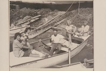 Norm Nevills and the women of the Snake River run of 1946; Lewiston