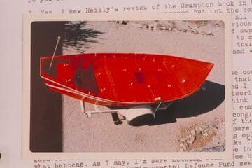 The Eiseman dory used in 1971 and 1972